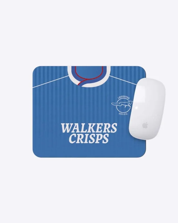 Leicester City Retro 1989 Home Mouse Mat