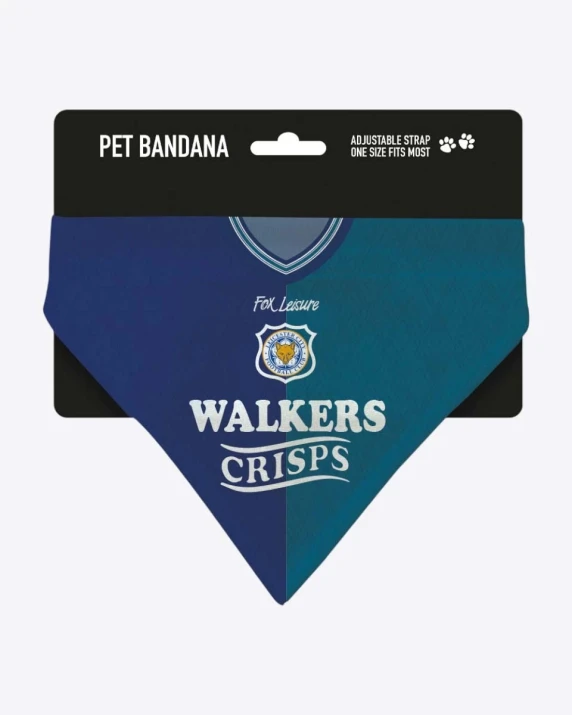 Leicester City Retro 1995 Third Pet Bandana
