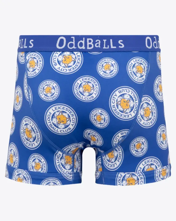 LCFC x Oddballs - Multi Crest Boxer - Mens