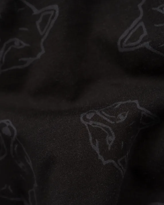 LCFC x Oddballs - Black Multi Foxhead Boxer - Mens