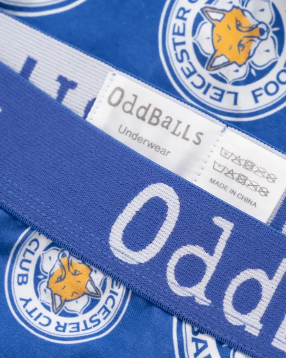LCFC x Oddballs - Multi Crest Boxer - Mens