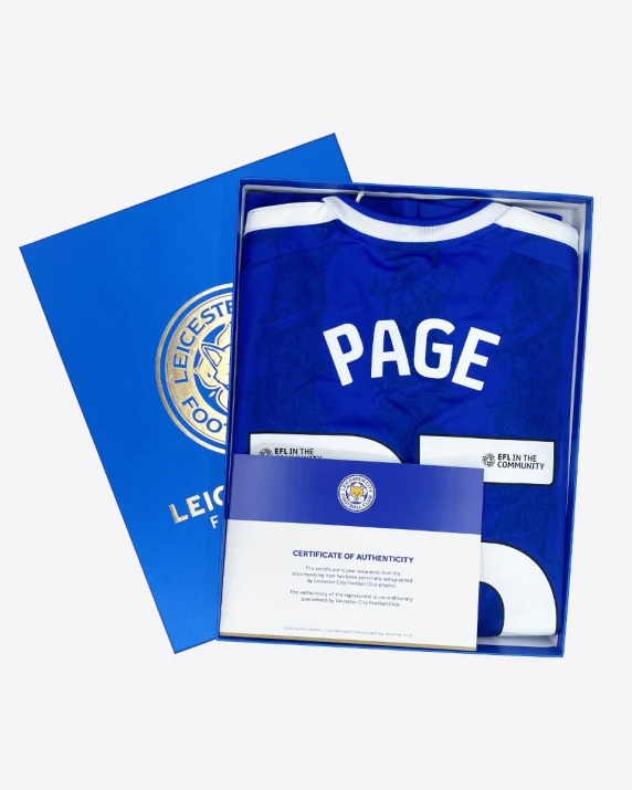 2026/27 Boxed Signed Shirt - Louis Page