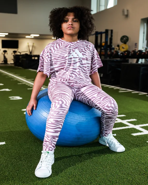 adidas Pink Camo T-Shirt - Kids