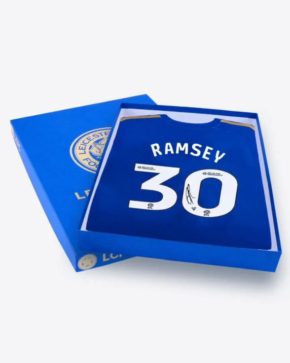 2025/26 Boxed Signed Shirt - Ramsey