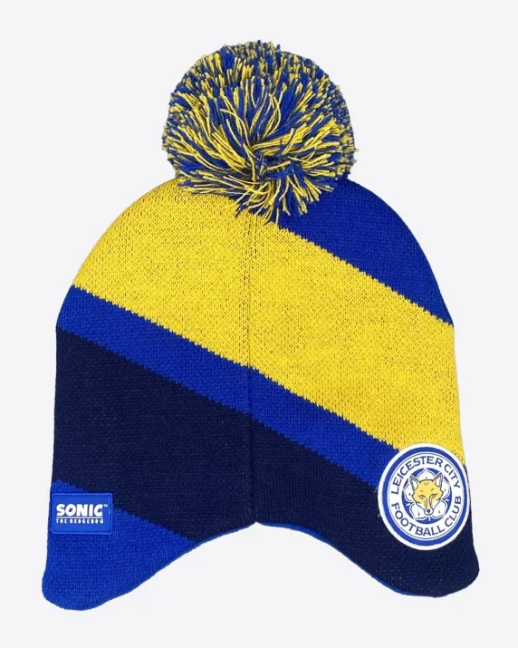 Leicester City Sonic the Hedgehog Bobble Knit - Kids