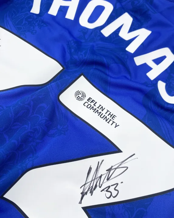 2026/27 Boxed Signed Shirt - Luke Thomas