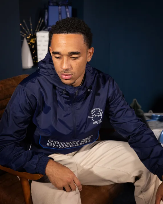 Leicester City Retro 1989 Overhead Cagoule - Mens