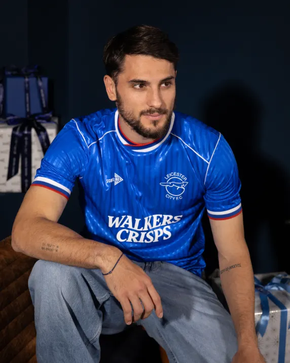 Leicester City Retro Shirt 1989 Home - Mens