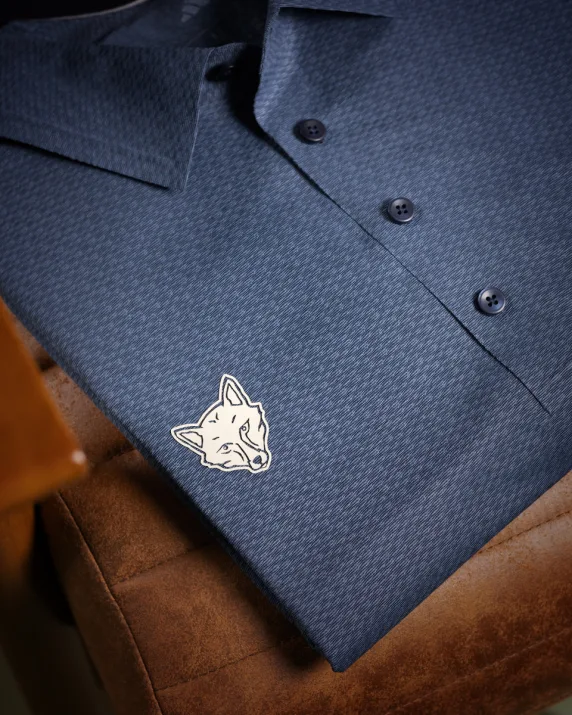 LCFC x adidas Golf Navy Tour Polo - Mens