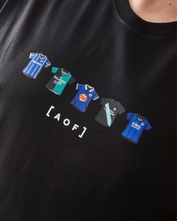 LCFC x AOF - Black Classic Shirt T-Shirt