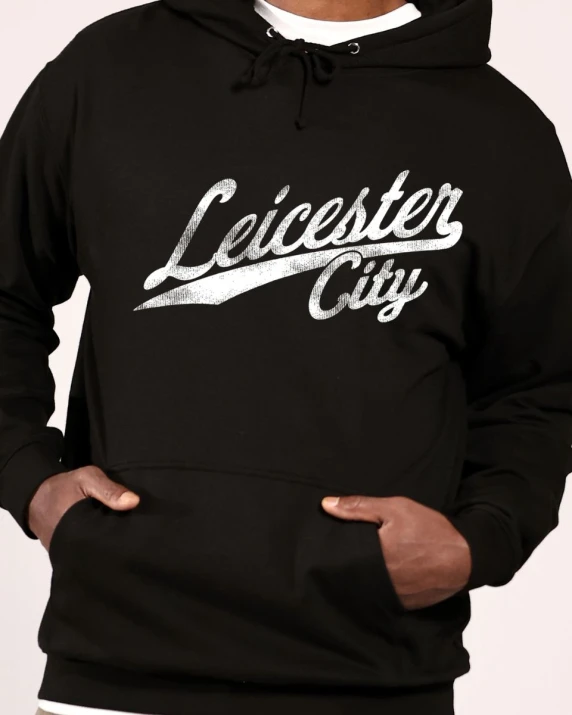 Leicester City Vintage Hoody - Adults