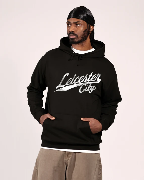 Leicester City Vintage Hoody - Adults