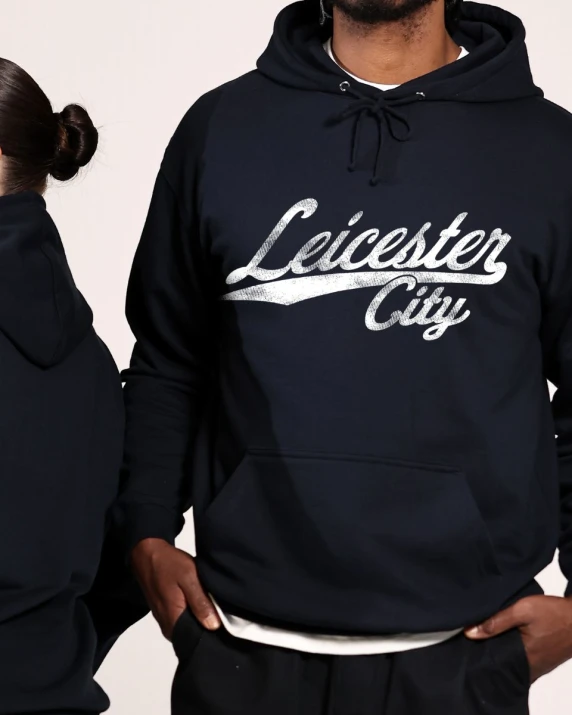 Leicester City Vintage Hoody - Adults