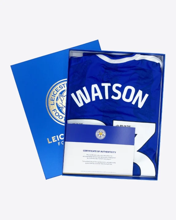 2026/27 Boxed Signed Shirt - Tommy Watson