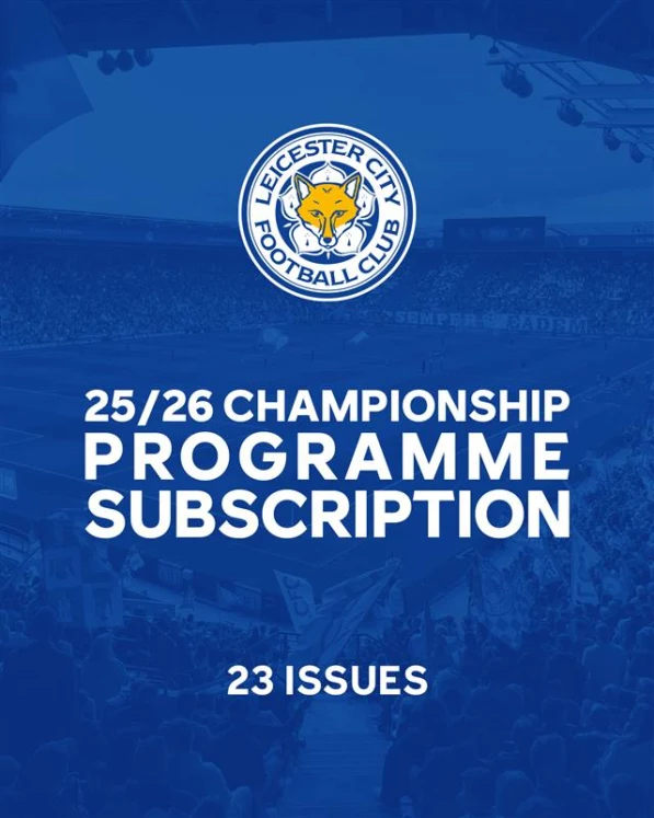 CITY Magazine - 2025/26 Championship Programme Subscription