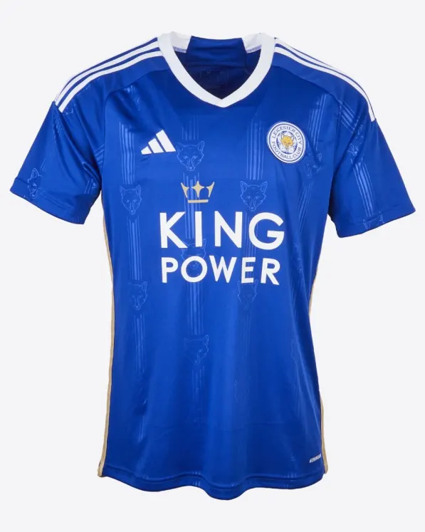 Leicester City No22 James Home Long Sleeves Jersey