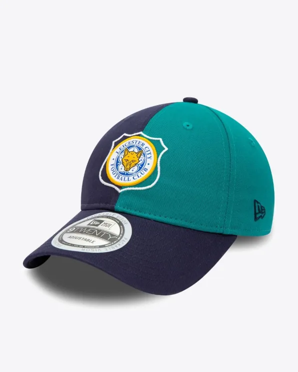 Leicester City New Era Jade/Navy Retro 9TWENTY Adjustable Cap