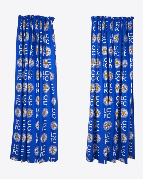 Leicester City 72" Curtains