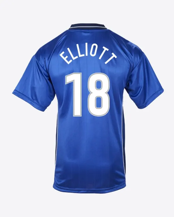 Leicester City Retro Shirt 2002 Home - Elliott 18