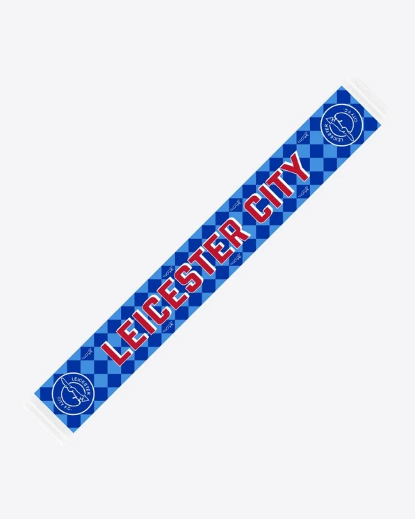 Leicester City Retro 90 Home Scarf