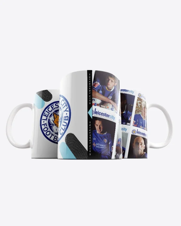 Leicester City Retro Mug - 2005 Away