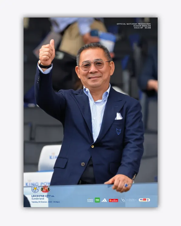 CITY Matchday Magazine - Leicester City vs. Sunderland