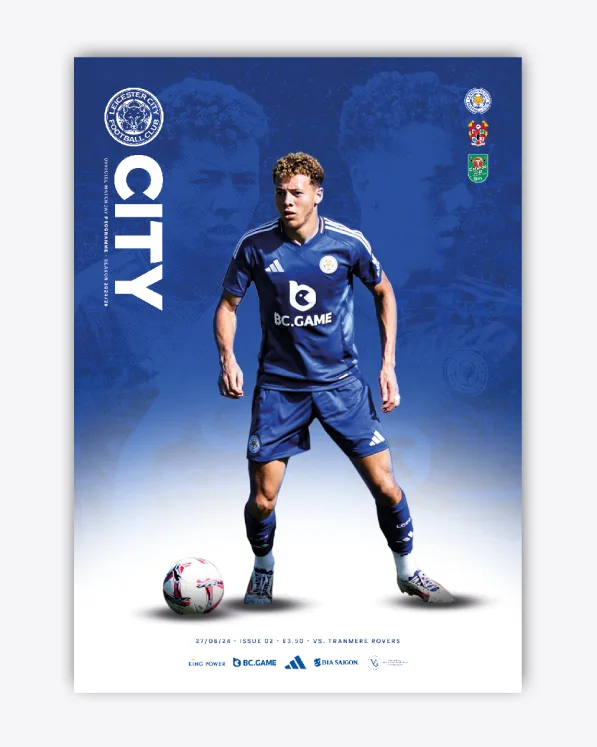 CITY Matchday Magazine - Leicester City vs. Tranmere Rovers 2024/25