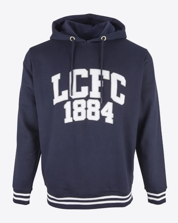 Leicester City 1884 Applique Arc Hoody - Mens