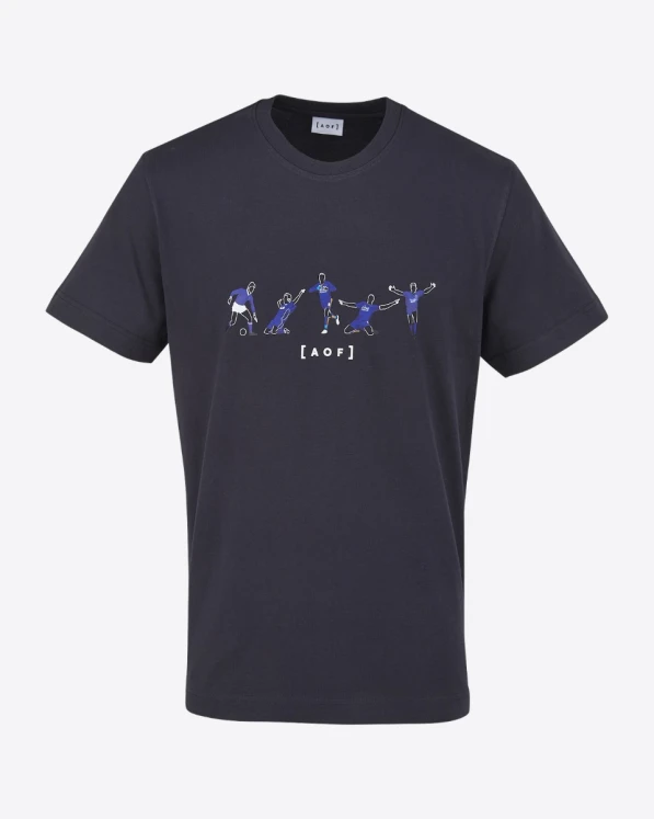 LCFC x AOF - Navy Icons T-Shirt