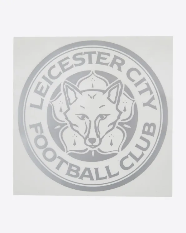 Leicester City Crest Car Sticker - 21cm