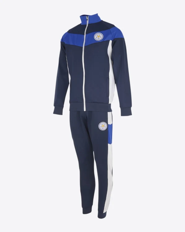Leicester City Colour Block Tracksuit - Mens