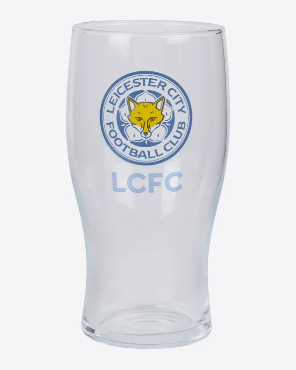 Leicester City Tulip Pint Glass