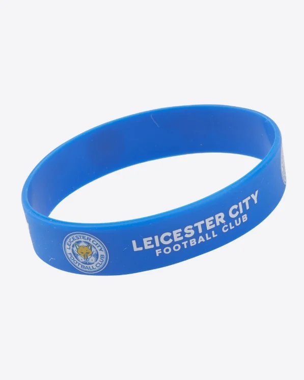 Leicester City Crest Silicone Wristband