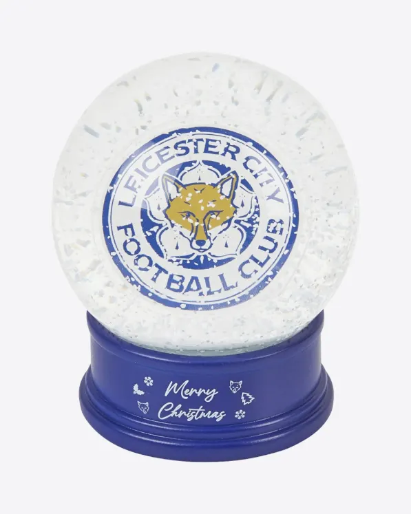 Leicester City Festive Foxes Christmas Snow Globe