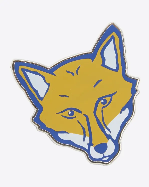 Leicester City Full Colour Foxhead Pin Badge
