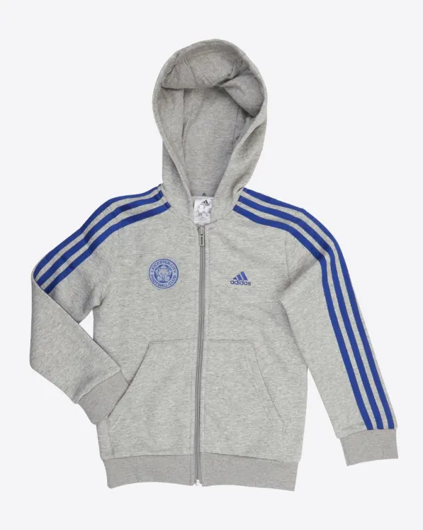 adidas Grey Essential Hoody - Kids