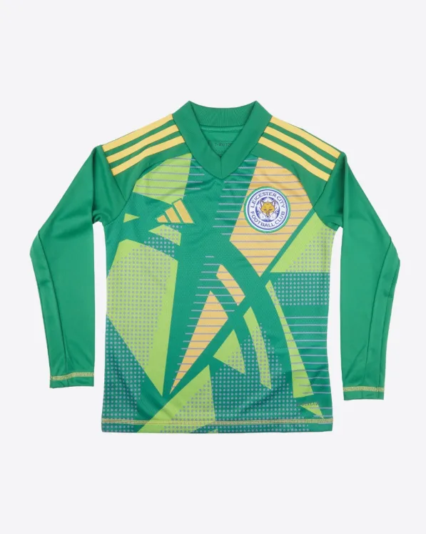 Leicester City Men's Home Goalkeeper Shirt 2024/25 - Kids - Daniel IVERSEN