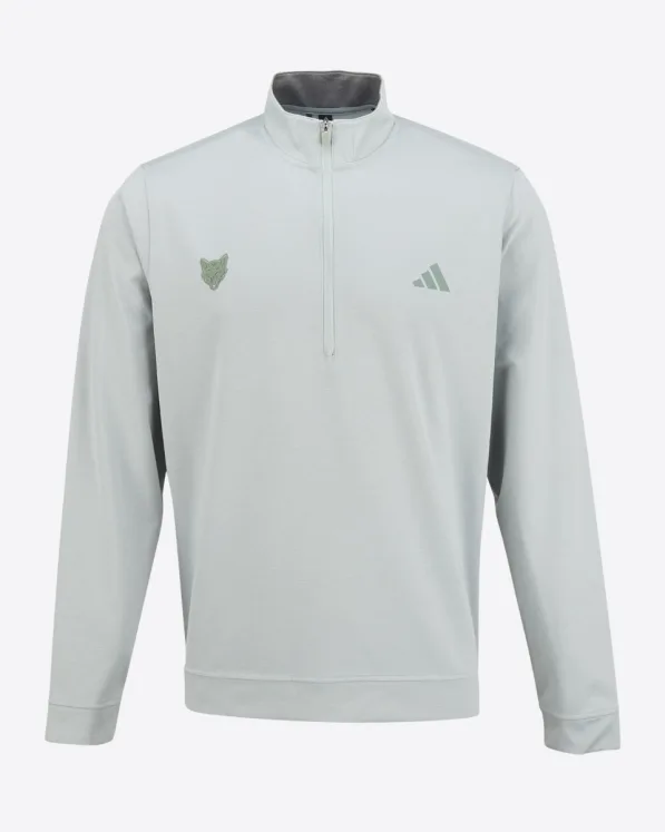 LCFC x adidas Golf Soft Green 1/4 Zip - Mens
