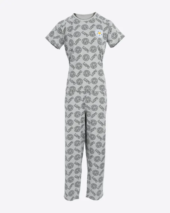 Leicester City Crest Print Pyjamas - Womens