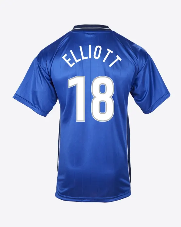 Leicester City Retro Shirt 2002 Home - Elliott 18