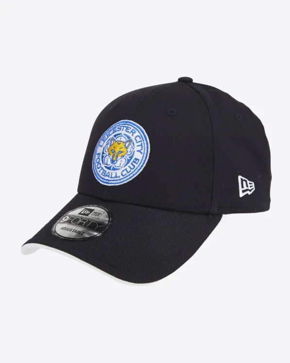 Leicester City New Era Navy 9FORTY Adjustable Cap