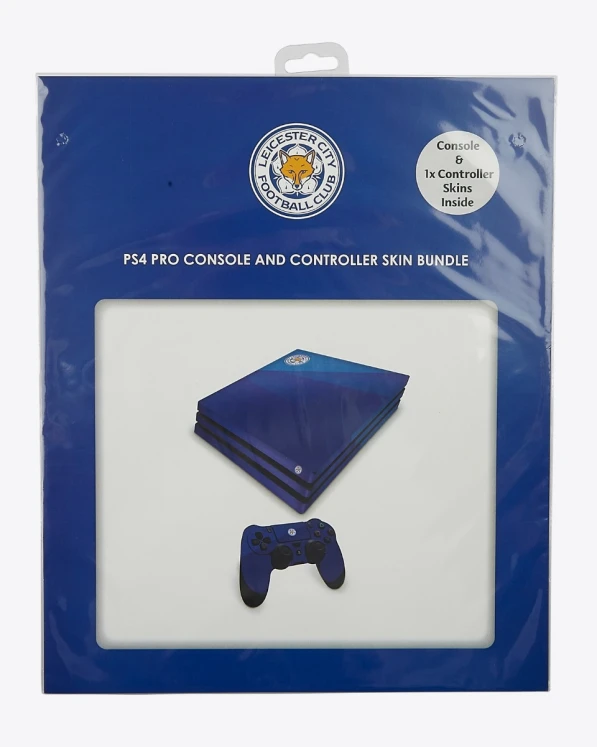 Leicester City Tech Skin - PS4 Pro Console & 1 Controller