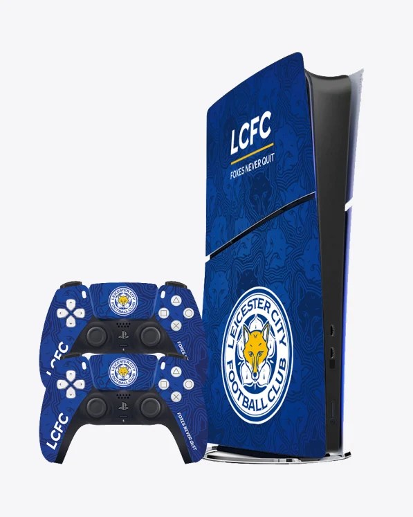Leicester City Foxhead Tech Skin - PS5 Slim Digital