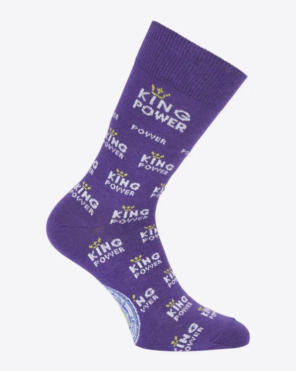 Leicester City King Power Socks - Purple