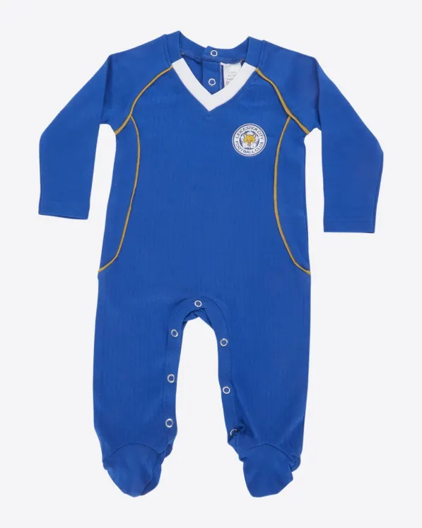 Leicester City Home Sleepsuit 2025/26 - Baby