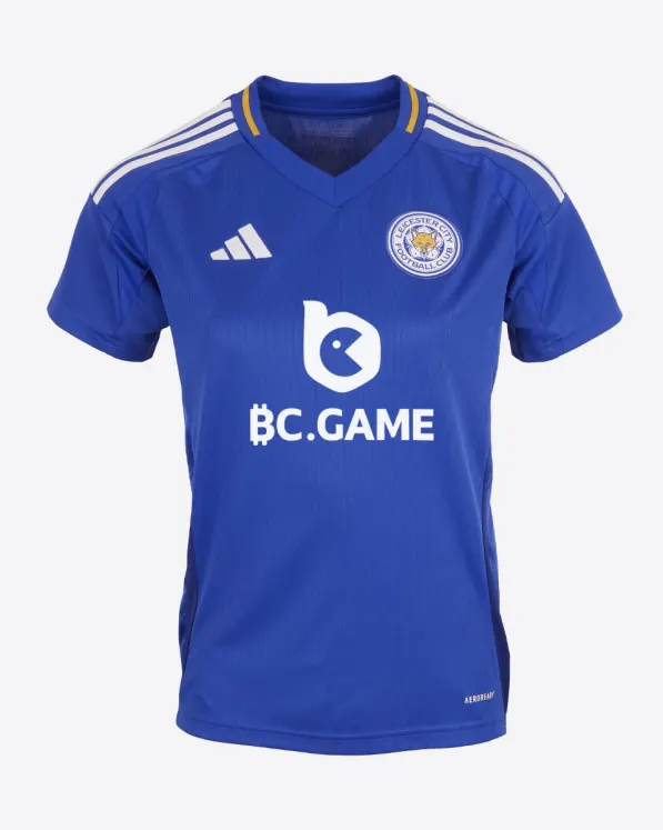 Leicester City Men’s Home Shirt 2024/25 - Womens Fitted - Bobby DE CORDOVA-REID