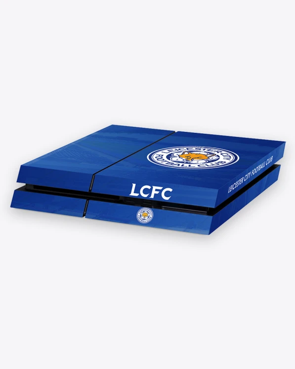 Leicester City Blue Tech Skin - PS4 Slim & 1 Controller