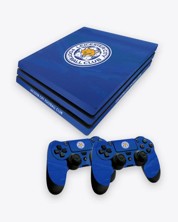 Leicester City Blue Tech Skin - PS4 Pro