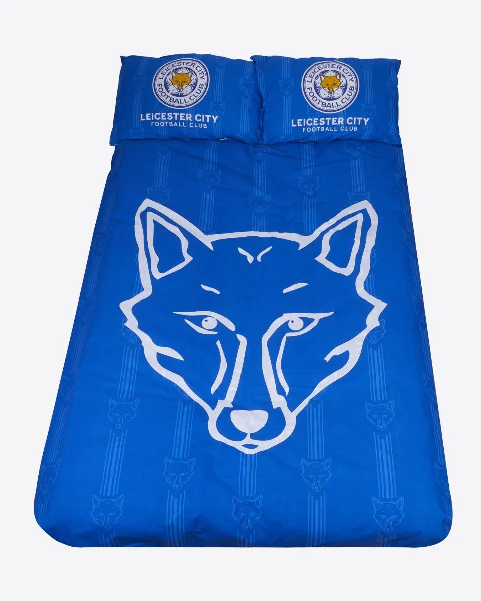 Leicester City Reversible Duvet Cover Double