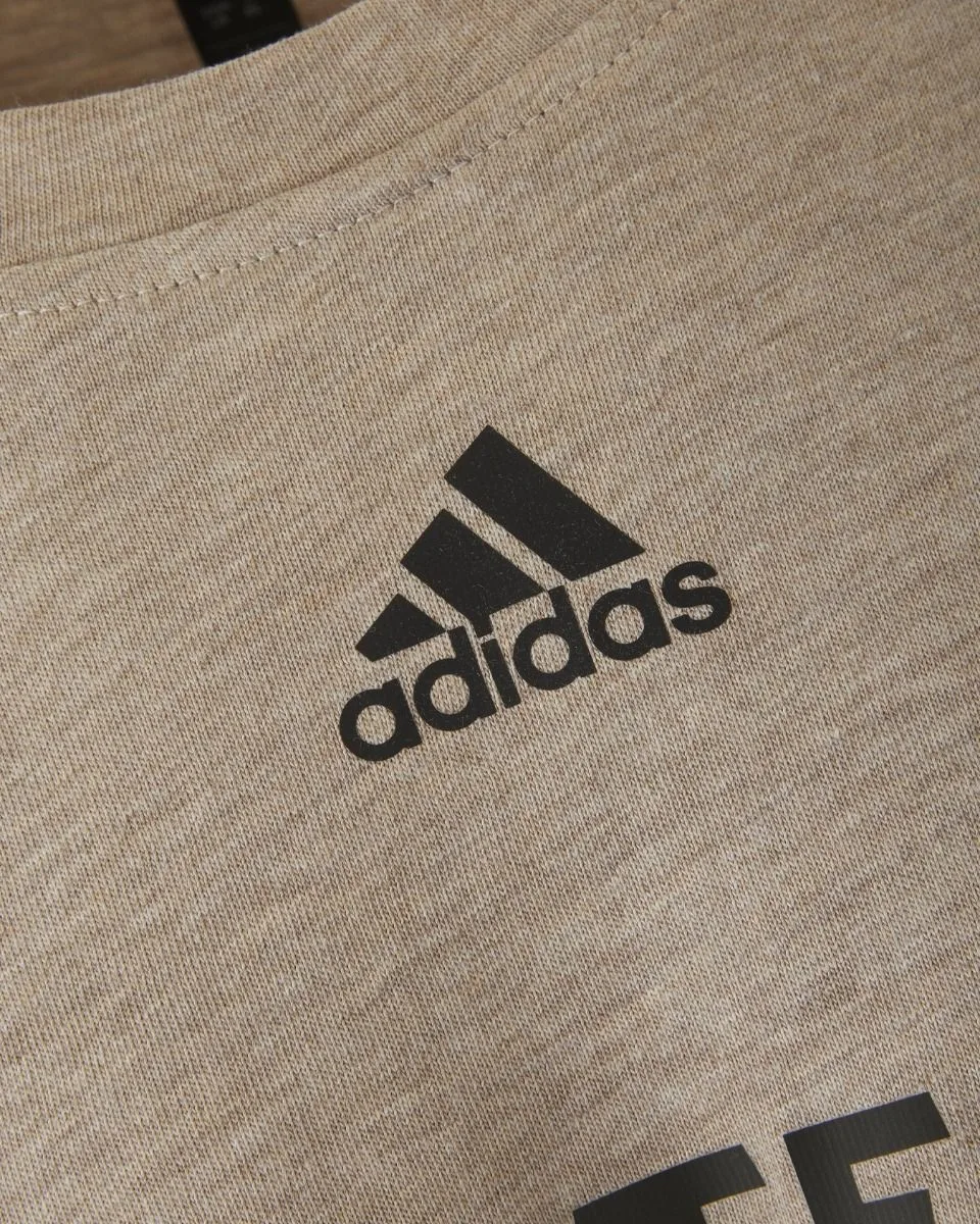 Adidas Brown Lounge T-Shirt Mens